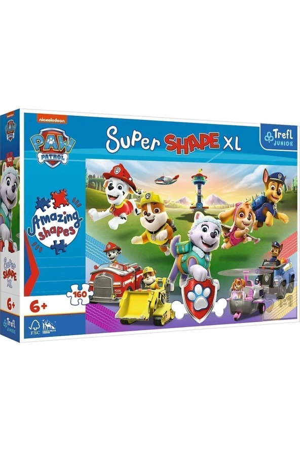 160 Parça Xl Yapboz Paw Patrol Puzzle