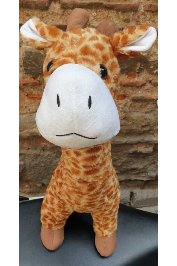 Peluş Zürafa Oyuncak Pelüş 70 Cm Büyük Boy Orijinal Giraffe Toys Zurafa - 3