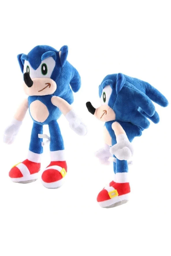 Sonik Boom 45 Cm Büyük Boy Kirpi Sonic Figür Peluş Oyuncak - 2
