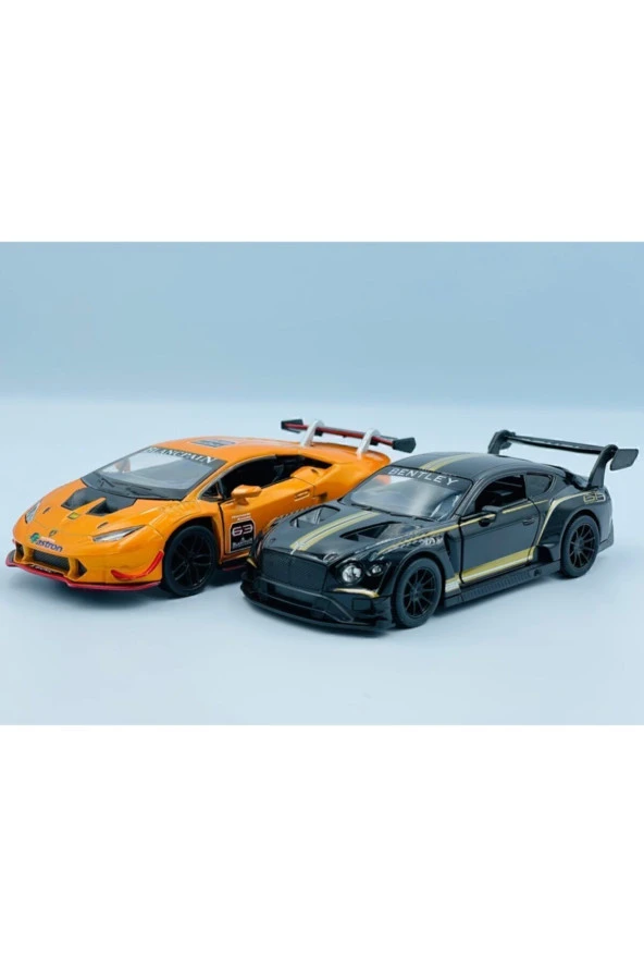 Lamborghini Huracan-bentley Continental Gt3 2li Set Model Araba