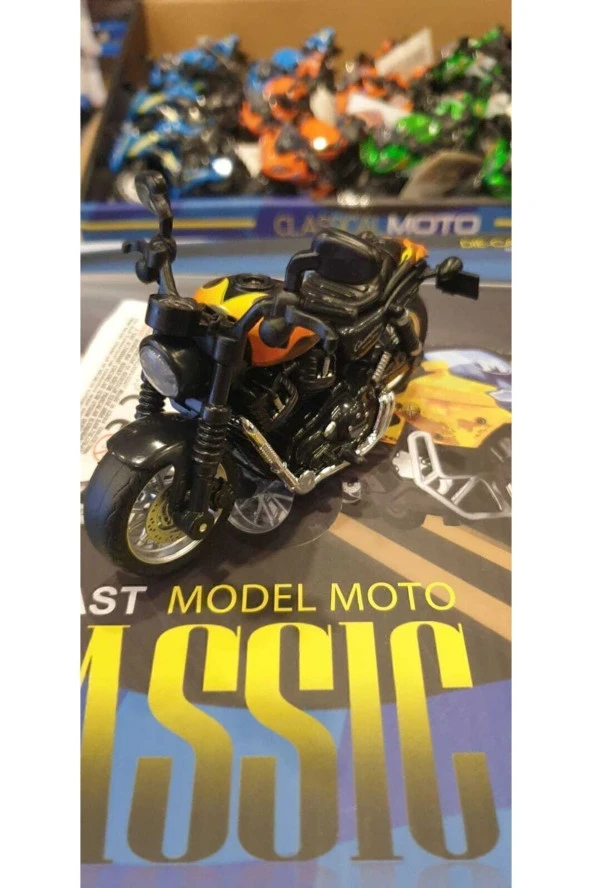 Oyuncak Model Motorsiklet Metal Die Cast Harley-davidson Sportster Iron Motosiklet