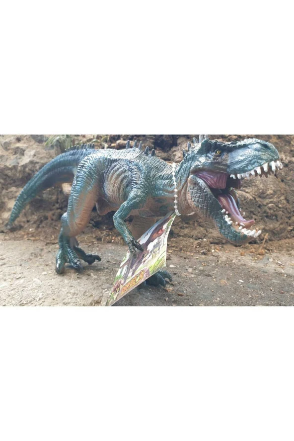 Jurassic World Figür Dinazor Oyuncak 27 Cm Hareketli Ağız Dinozor Figür - 2