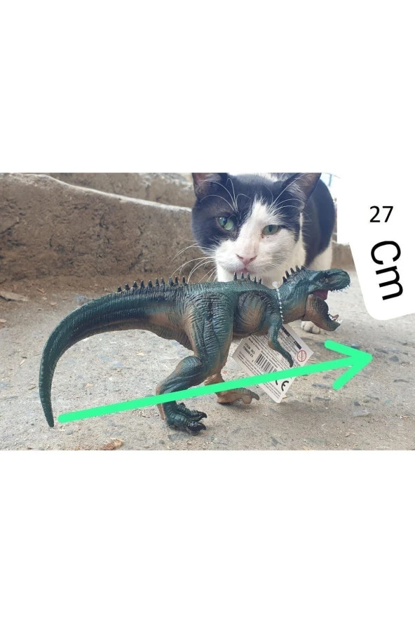 Jurassic World Figür Dinazor Oyuncak 27 Cm Hareketli Ağız Dinozor Figür - 4