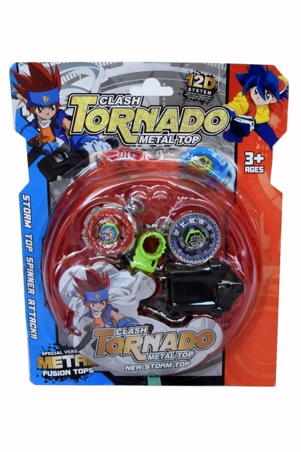 Yclshop Tornado 2 Li Metal Topaç Fırlatma Seti