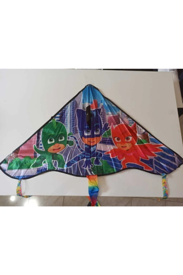 Pijamask Pijamaskeliler Uçurtma 135x90 (kuyruksuz 50 Cm) Ip Dahildir