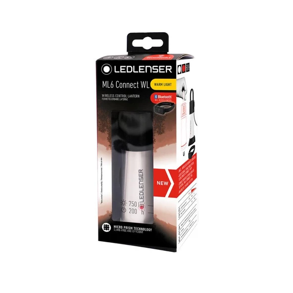LEDLENSER ML6 CONNECT WL WARM LİGHT KAMP FENERİ - Resim 2