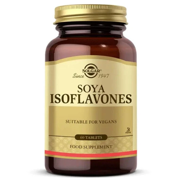 Solgar Soya Isoflavones 60 Tablet - Diş Beyazlatıcı Köpük Hediye