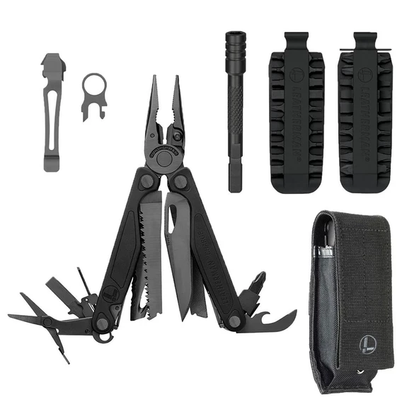 LEATHERMAN CHARGE PLUS BLACK SET ürün görseli
