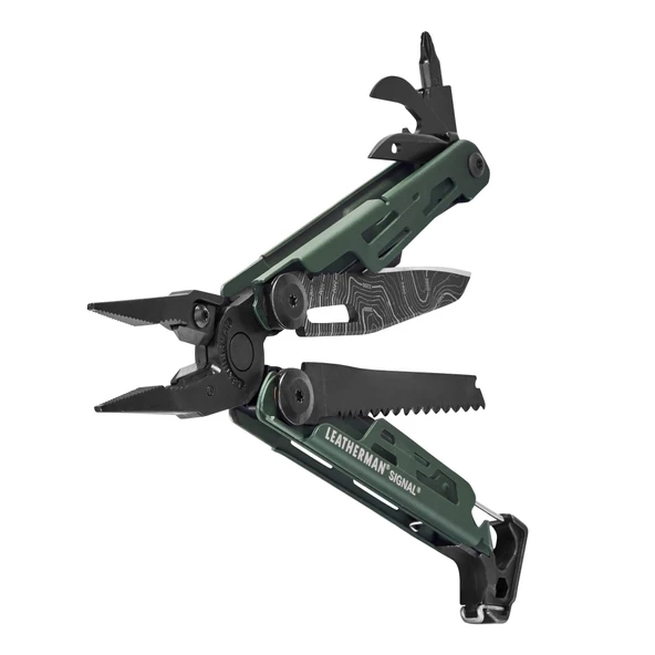 LEATHERMAN SİGNAL GREEN TOPO BLADE MULTİ TOOL - 4