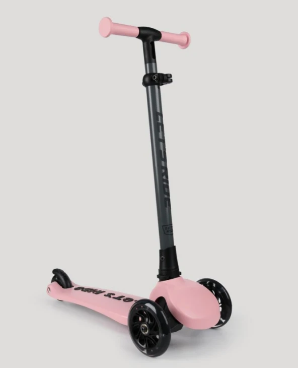 LC 31048 Let's Ride Two Işıklı Katlanabilir 3 Tekerlekli Scooter Pembe