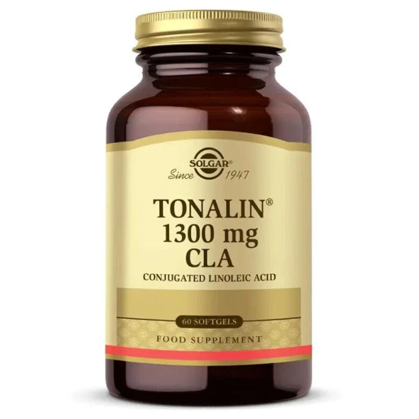 Solgar Tonalin CLA 1300mg 60 Kapsül - Diş Beyazlatıcı Köpük Hediye