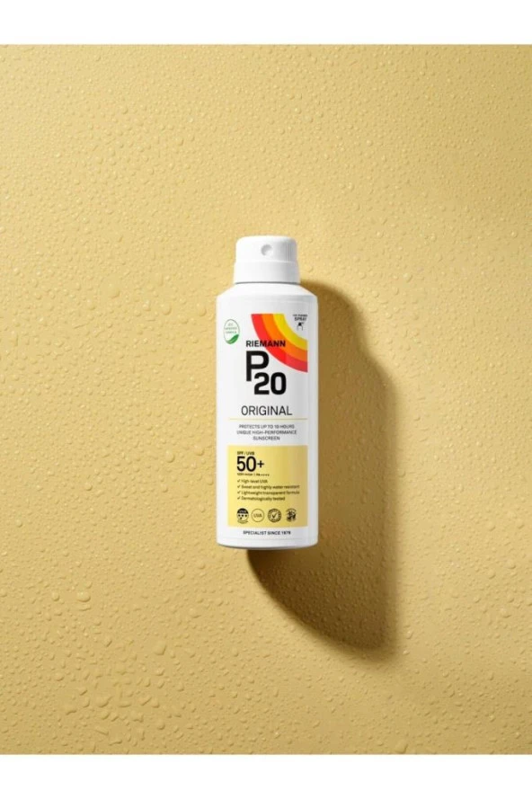 Riemann P20 Original 200ml SPF 50 UVA & UVB Koruyucu Güneş Kremi Sprey - 3