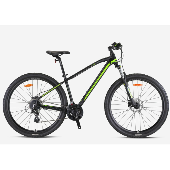 KRON XC 150 29 JANT 24 VİTES HİDROLİK DİSK FREN MAT SİYAH-NEON SARI-FÜME