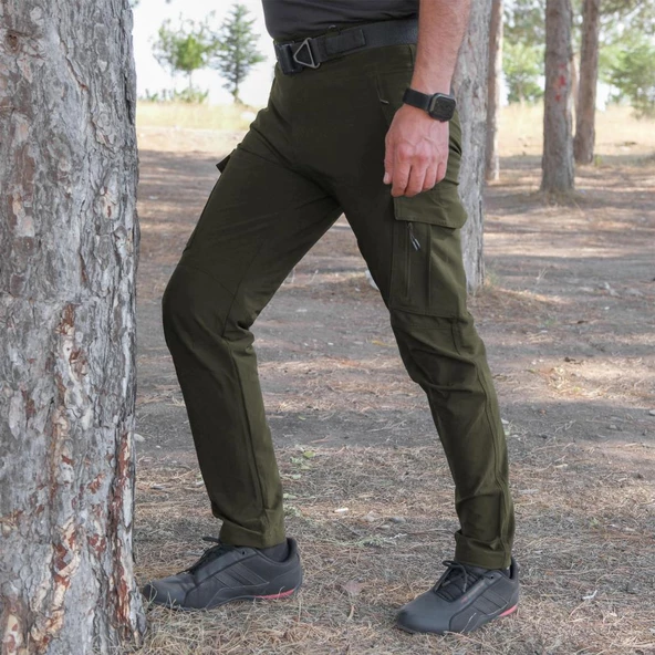 Erkek Outdoor Pantolon - Tactical - Haki - 4