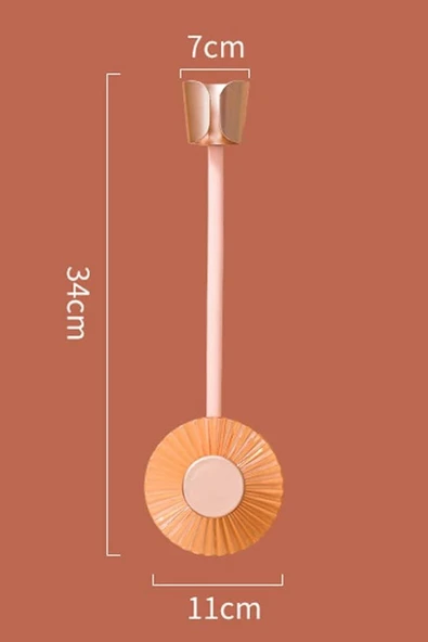 Duvar Monteli Saç Kurutma Makinesi Tutucu – Esnek Bükülebilir Universal 1 Kademeli Sabitleyici Aparat - 4