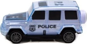 2Kids Oyuncak Polis Arabası Mercedes G Işıklı Sesli Sürtmeli 14 cm - 2