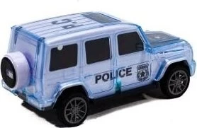 2Kids Oyuncak Polis Arabası Mercedes G Işıklı Sesli Sürtmeli 14 cm - 3