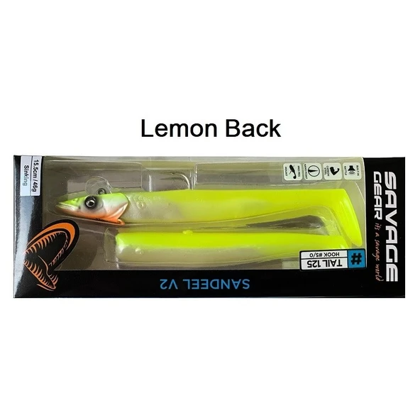 Savage Gear Sandeel V2 15.5cm 46gr 2+1 Silikon Suni Yem - 2