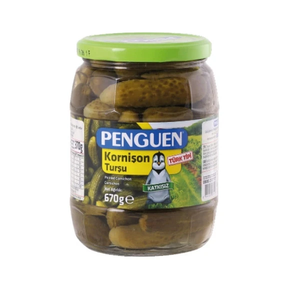 2'li Penguen Turşu Kornişon 670 Gr.