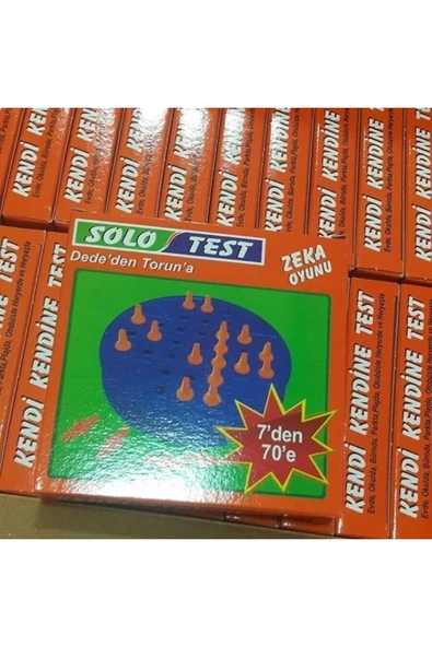 Bambamtoys Solo Test Zeka Oyunu Solotest 2 Adet - Resim 2