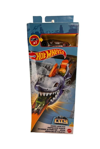 Hotwheels Köpek Balığı Fırlatma Rampası
