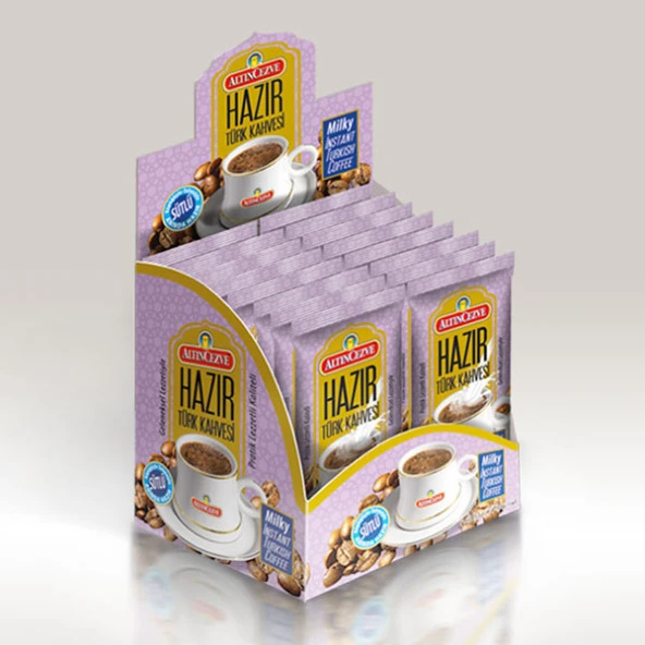 Altıncezve Hazır Türk Kahvesi Sütlü-Şekerli (20 Adet x 11 Gr) x 3 Paket - 2