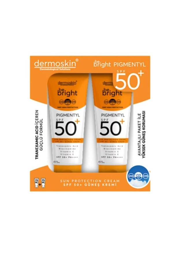 Be Bright Pigmentyl Spf50 Güneş Kremi 75 ml 2 Adet