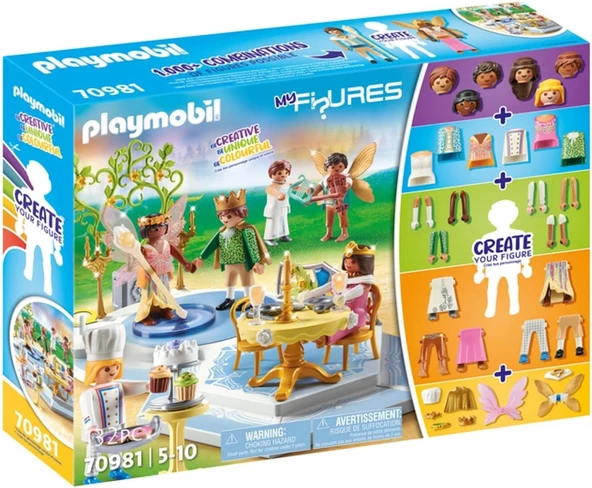 Playmobil 70981 Figürlerim: Sihirli Dans, koleksiyon ürünleri karışımı ve eşleştirme figürleri, eğlenceli yaratıcı rol y