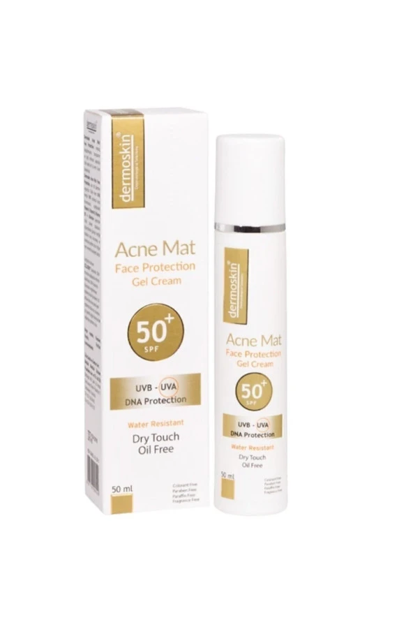 AcnMat SPF 50+ Güneş Koruyucu Jel Krem 50ML