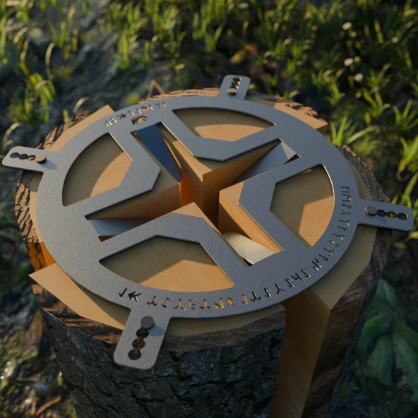 Kamp Ayısı® SwedeFire™: Bushcraft İsveç Kütük Ocağı - 2