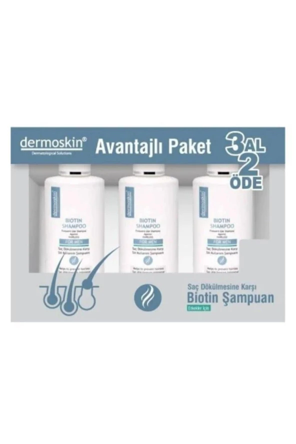 Biotin Şampuan 3 Al 2 Öde - Erkek