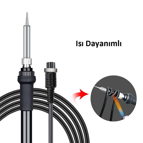 WellHise 937A Isı Ayarlı Havya İstasyonu - Resim 5