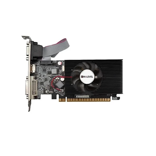 Hi-Level GT210 HLV210D31G64S 1 GB 128 Bit DDR3 HDMI DVI PCIe 16X Ekran Kartı -N