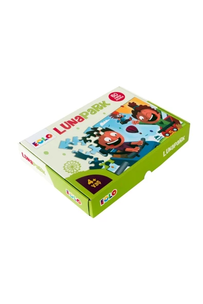 Çocuklar Için Puzzle 60 Parça Lunapark