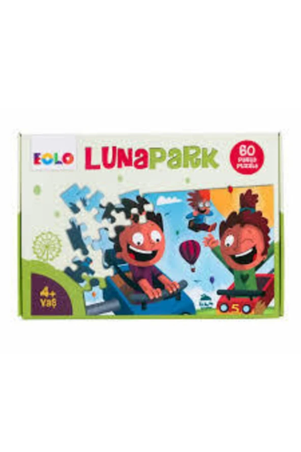 60 Parça Yer Puzzle Lunapark