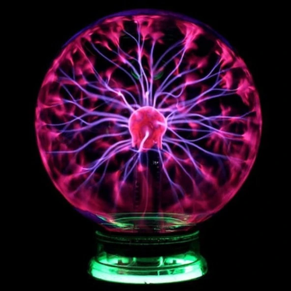Büyük Boy Plazma Küresi Tesla Plazma Lambası 25x14.5 cm