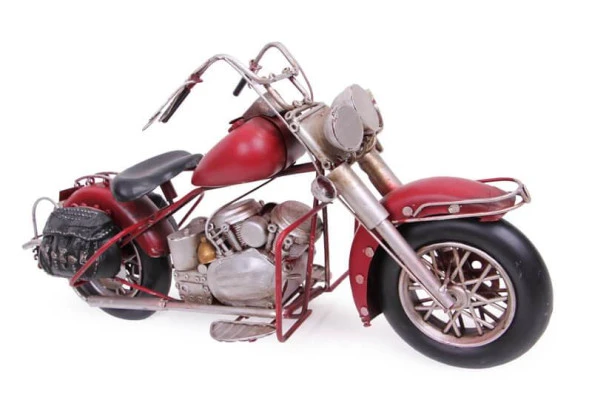 Dekoratif Metal Motosiklet Biblo Dekoratif h-Hediyelik - 2