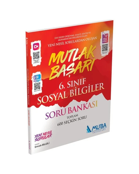 Muba Mutlak Başarı 6.Sınıf Sosyal Bilgiler Soru Bankası