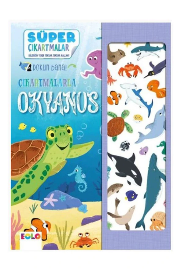 Çıkartmalarla Okyanus Süper Çıkartmalar Dokun Bana!