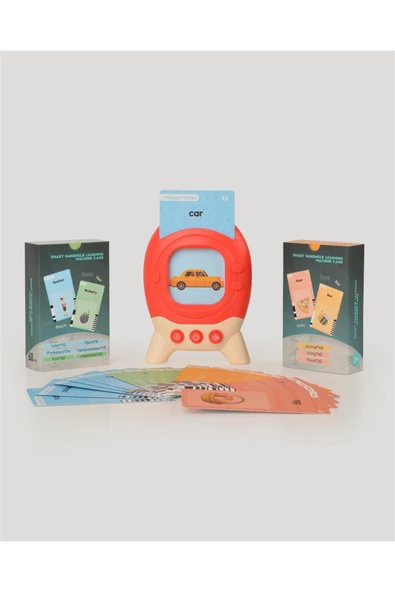 Öğretici Ingilizce Konuşan Flash Kartlar Kırmızı