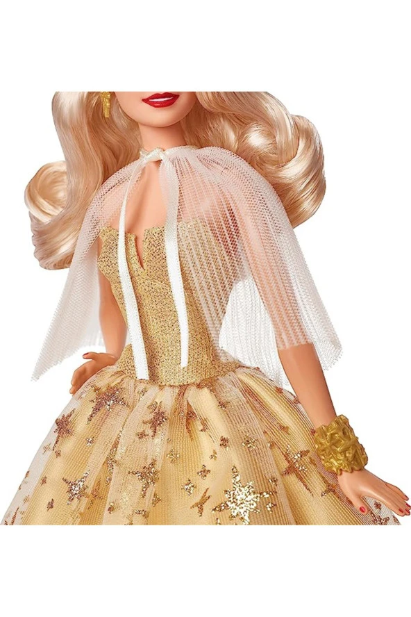 2023 MUTLU YILLAR BEBEĞİ YENİ YIL BARBİE SARIŞIN 35. YIL BARBIE - 5