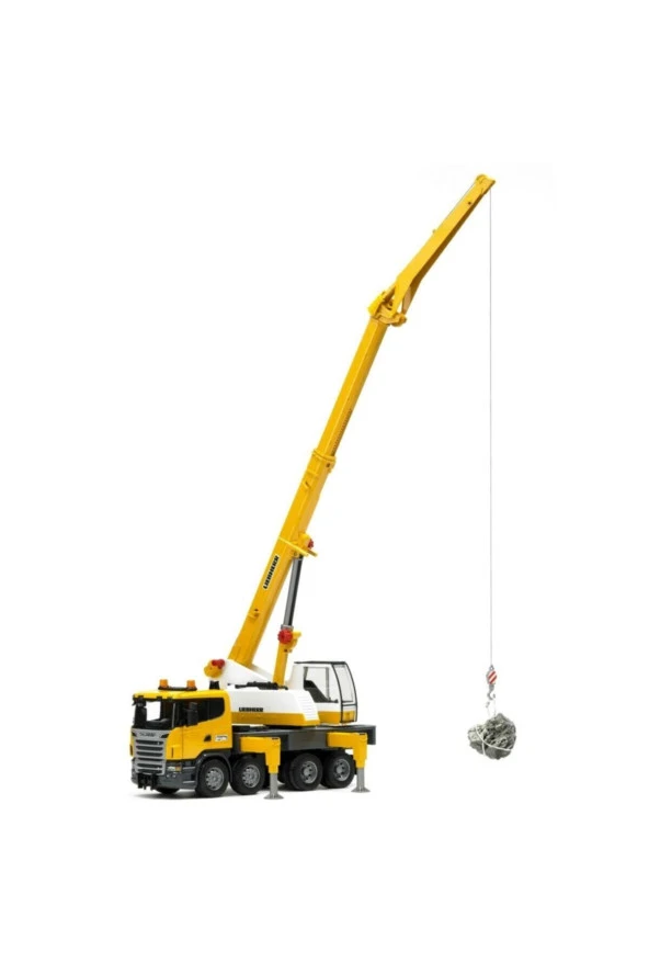 Scania R Serisi Liebherr Vinçli Kamyon - 3