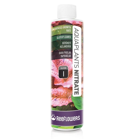 Reeflowers AquaPlants Nit.rate - I 500 ML Büyüme Hızlandırıcı ​​​​​​​SKT: 06/2023