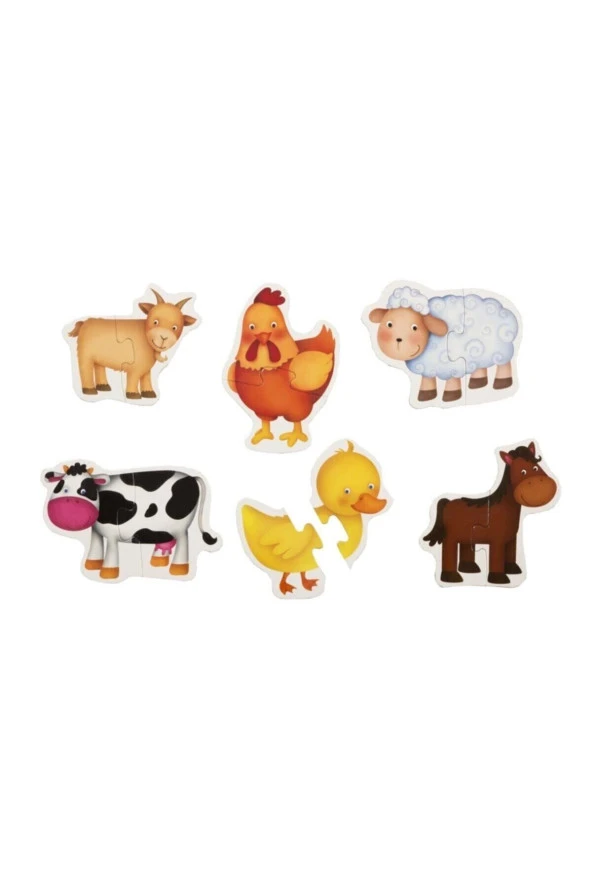 Eolo Baby Puzzle Çiftlik Hayvanlar - 3