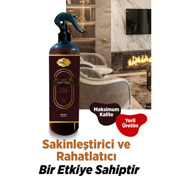 TUBALIFE Oda Parfümü Kiraz Çiçeği 400 ml - 3