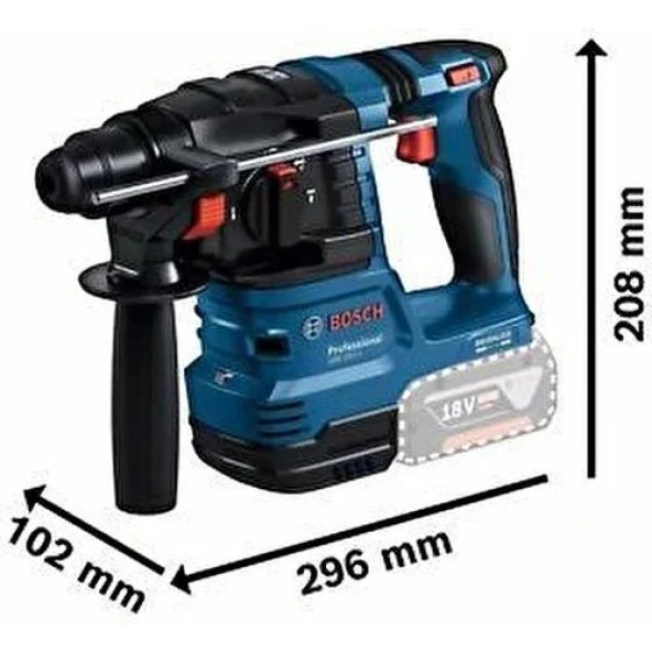 Bosch Gbh 185-LI Akülü Kırıcı Delici (Solo)