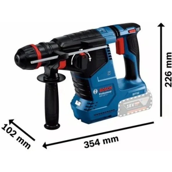 Bosch Gbh 187 Lı One Akülü Kırıcı Delici 18 Volt (Akü ve Şarj Aleti Hariç) - 2