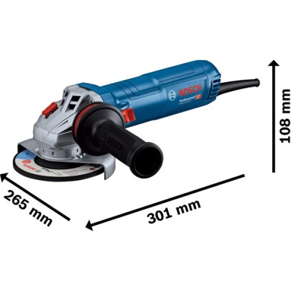 Bosch Gws 12-125 S Avuç Taşlama Makinesi - 2