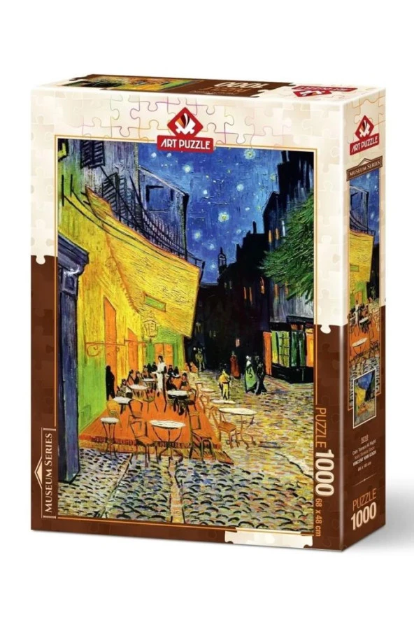 Art Puzzle Kafe Terasta Gece 1000 Parça Puzzle 5210
