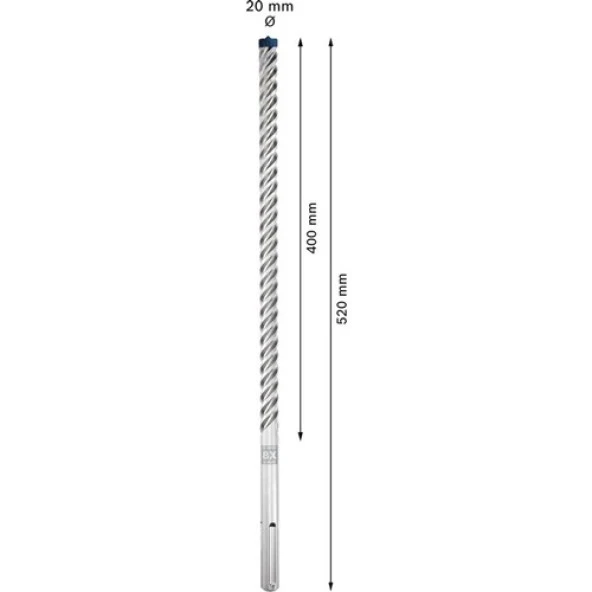 Bosch Expert 20 x 520 mm 5’li Yeni Sds Max-8x Delme Ucu 2608900266 - 2